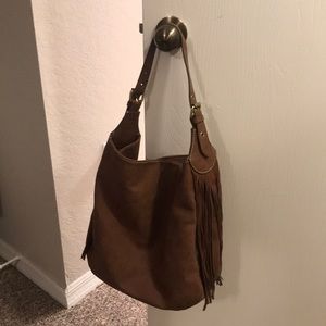 Merona Fringe Hobo Bag 🧡